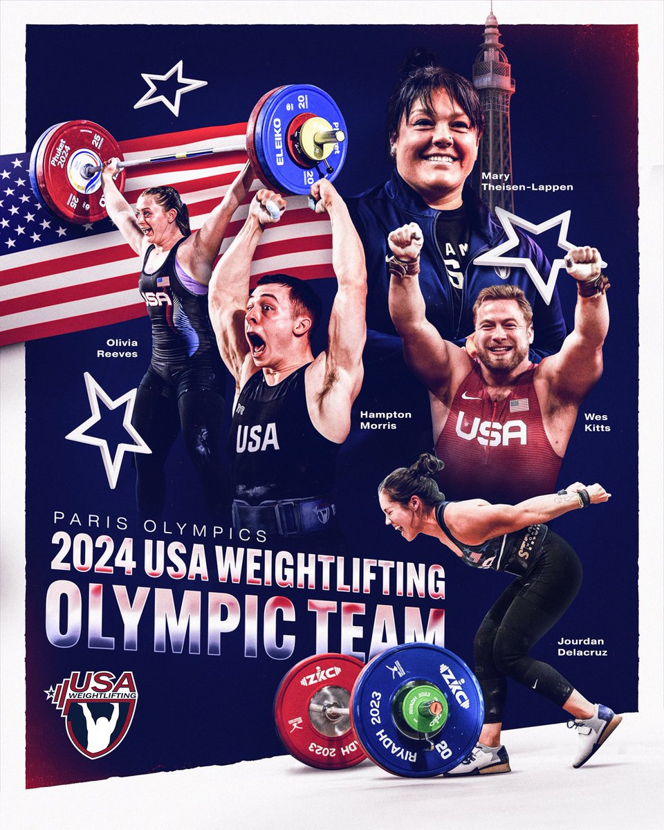 USWeightlifting's tweet photo. Our team is set! 🇺🇸 https://t.co/oKAATOivtJ