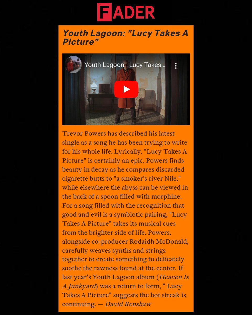so much love to @thefader + @ddavidrenshaw for these words ✶ thefader.com/2024/05/01/son…