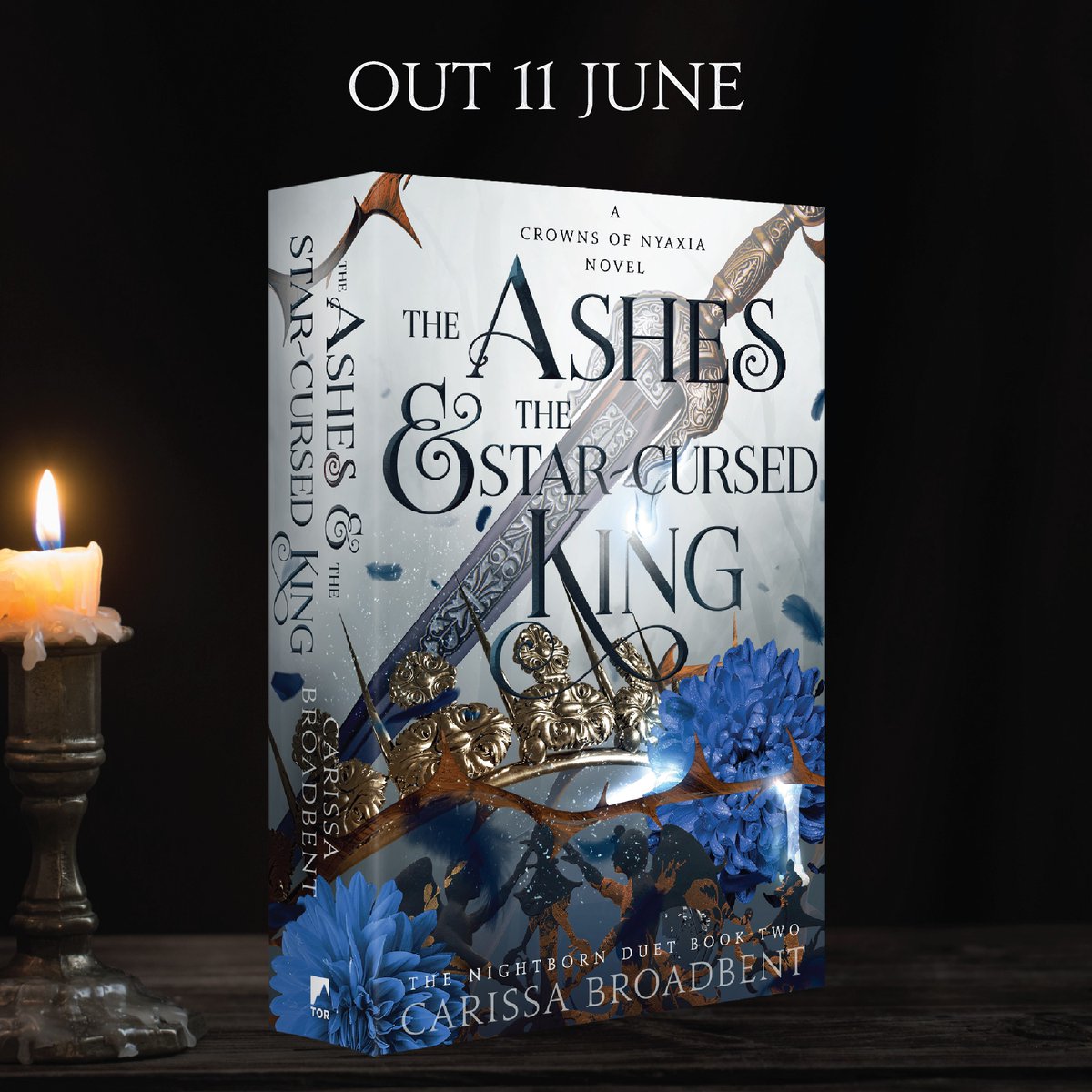 Love is a sacrifice at the altar of power. . . The Hunger Games meets vampires in the stunning second book in the Crowns of Nyaxia series by @carissabroadbentbooks, sequel to the New York Times bestselling THE SERPENT AND THE WINGS OF NIGHT. Pre-order now!