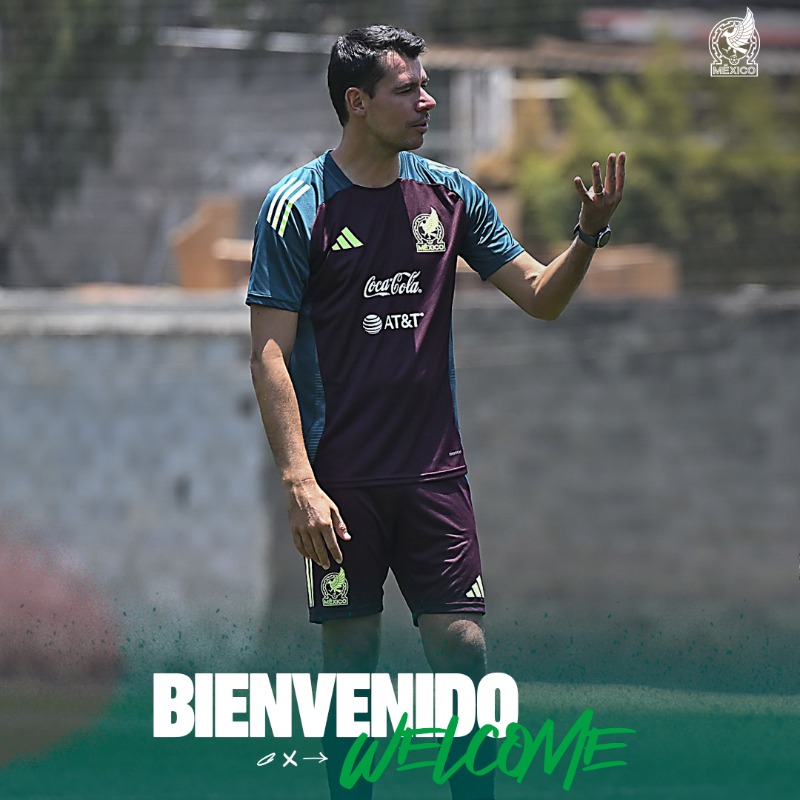 miseleccionmx's tweet photo. ✅ ¡Bienvenido, Rodrigo Iñigo! 🫡🇲🇽 Un especialista en balón parado con formación europea.    

Rodrigo estará trabajando con todas nuestras categorías para seguir evolucionando y fortaleciéndonos dentro de la cancha. ⚽️📐