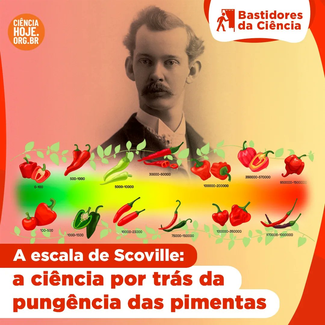 🌶🥵⚗️ BASTIDORES DA CIÊNCIA | Estima-se que existam mais de 50 mil variedades de pimentas no mundo. Mas como aferir a verdadeira pungência das pimentas? Não seria algo subjetivo, relacionado à sensibilidade de cada pessoa? O que nos diz a ciência?👇🌶

cienciahoje.org.br/artigo/a-escal…

+