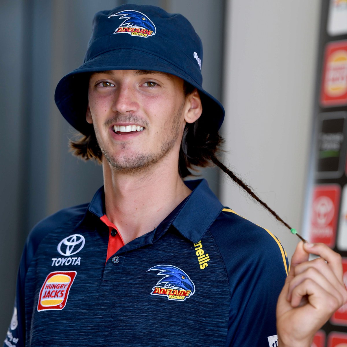 Luke Nankervis stood out the moment he arrived at West Lakes after a pre-season draft surprise. Things have changed a lot in three years - but he's finally found his place. 👉FULL STORY: bit.ly/4aFIHeN