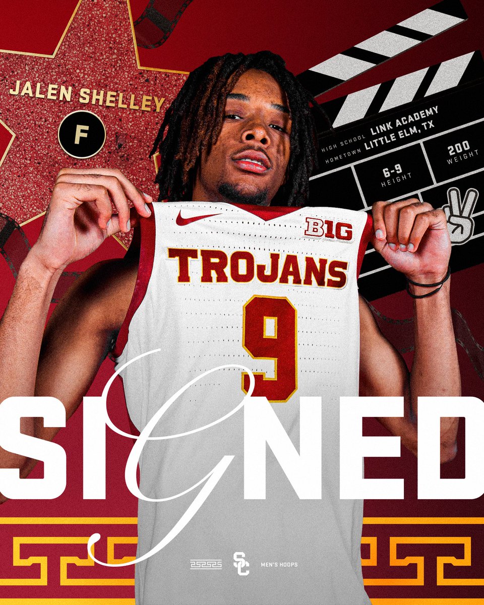 Welcome to the #TrojanFamily, @JalenShelley! A Top 5 Texas recruit is coming out west ☀️