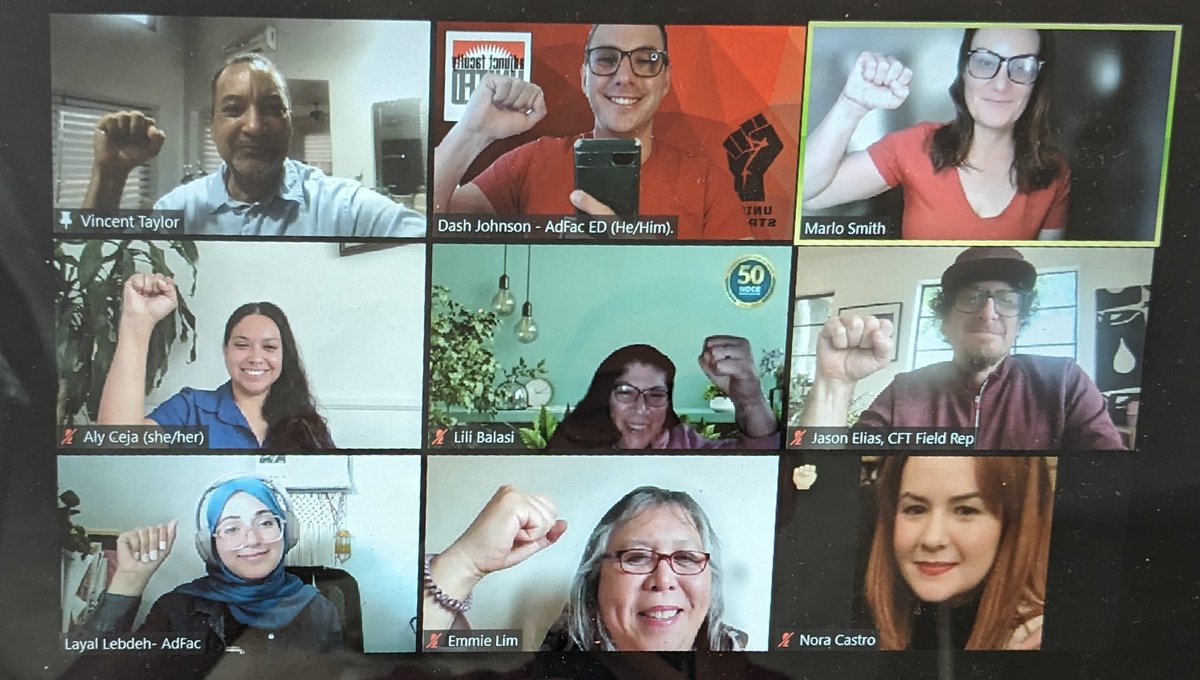 We just had our final executive board meeting of the year. Our e-board members have been sworn into lead our mighty union!