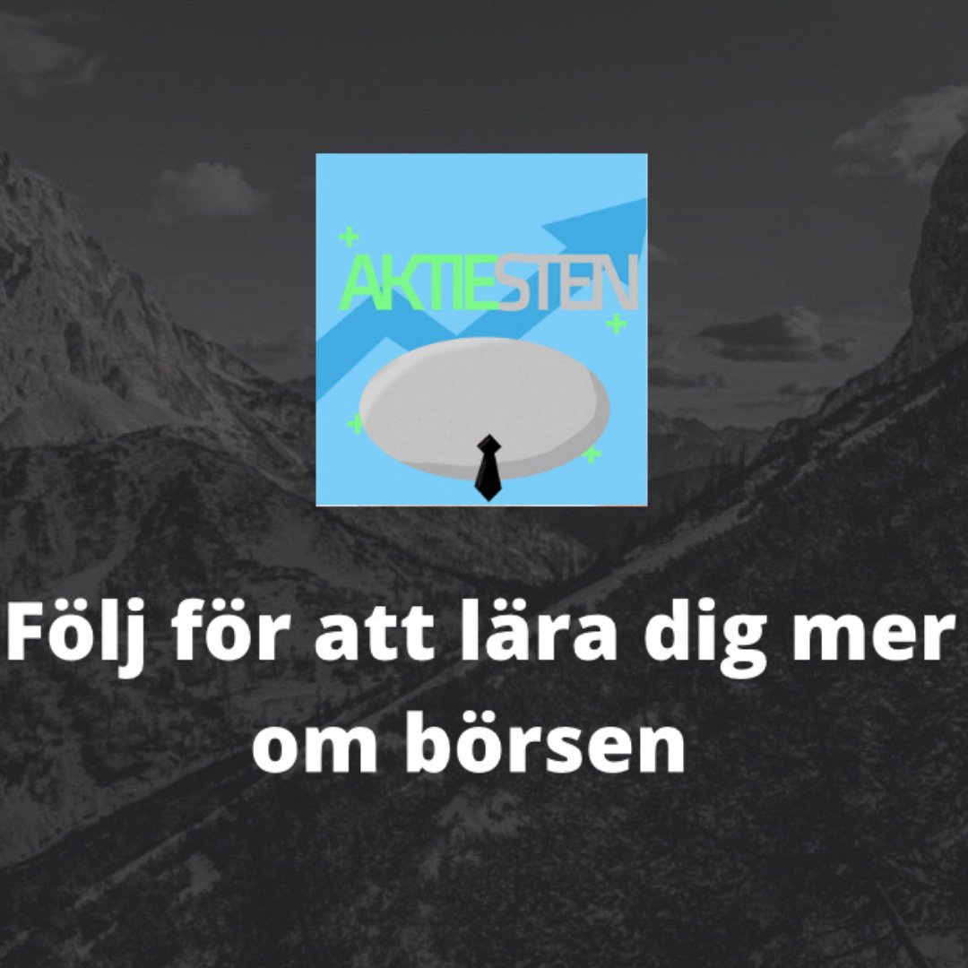 Följ @aktie_sten för att lära dig mer om börsen💸💸

.
.

#aktierförnybörjare #privatekonomi #sparapengar #pengar #investment
#invest #avanza #pengamaskin #utdelningar #aktieraket #stonks 
#börsenföralla #finansinsta #finans #räntapåränta #börsen #aktier 
#spartips #SBB