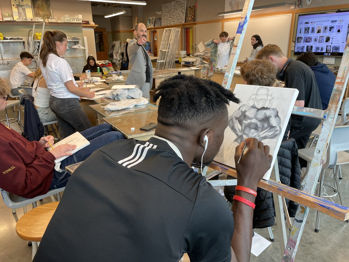 Loved popping into the Centre for Art &amp; Humanities this afternoon to see such creativity and joy. #tripartite #choosetobe