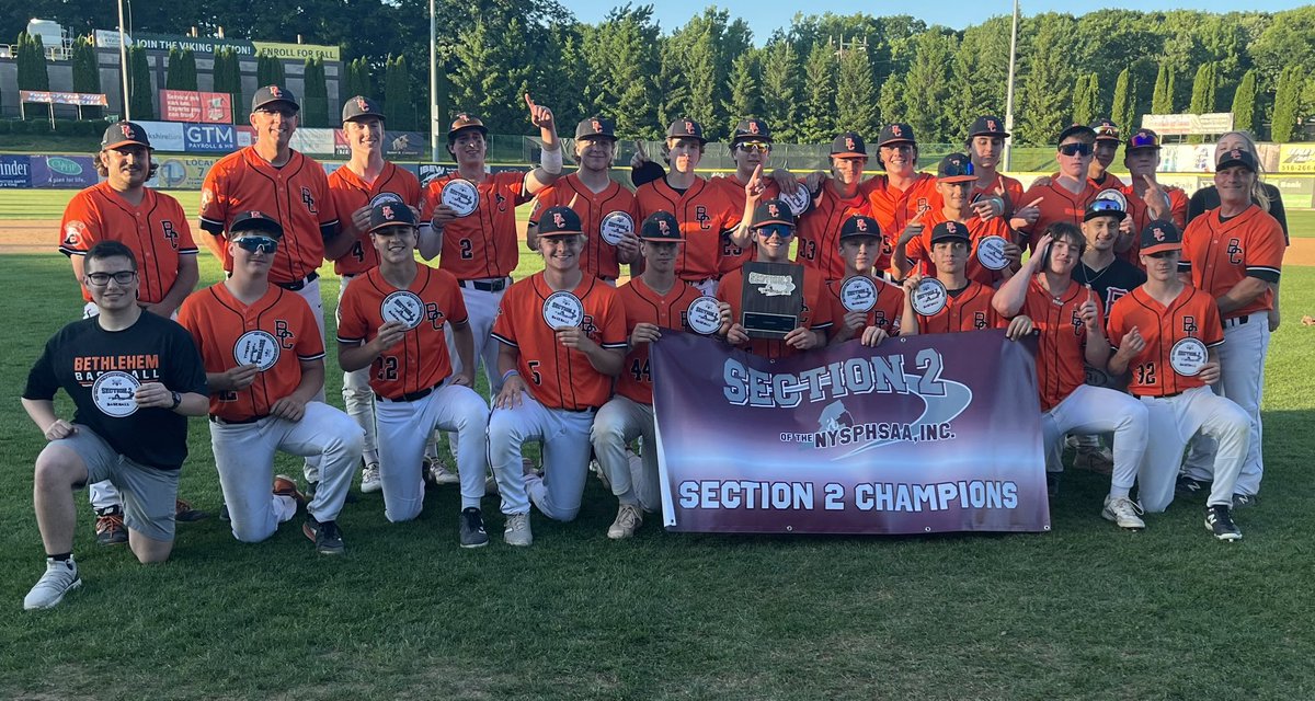 Congratulations to Bethlehem, our Class AA Baseball CHAMPS! ⚾️🏆⭐️