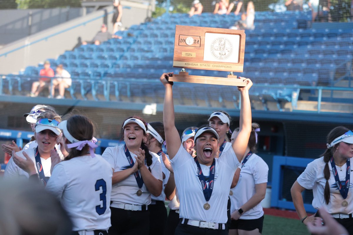 Olathe Northwest powers through for 10-4 win over Campus, wins the 6A softball state championship.

Kendall Yarnell, Taylor Johnson and Bre Severino each go yard. Val Galligan arrives in time for final after winning some more gold at state track.

#KSHSAACovered x <a href="/CapFed/">Capitol Federal</a>