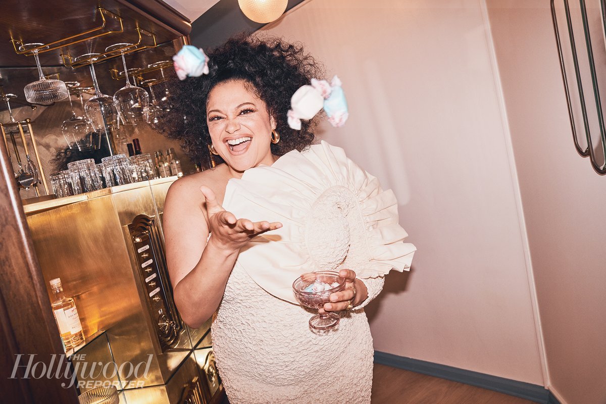 Michelle Buteau photographed by Beau Greely for the Comedy Actress #THRRoundtable thr.cm/Gn5H9Im