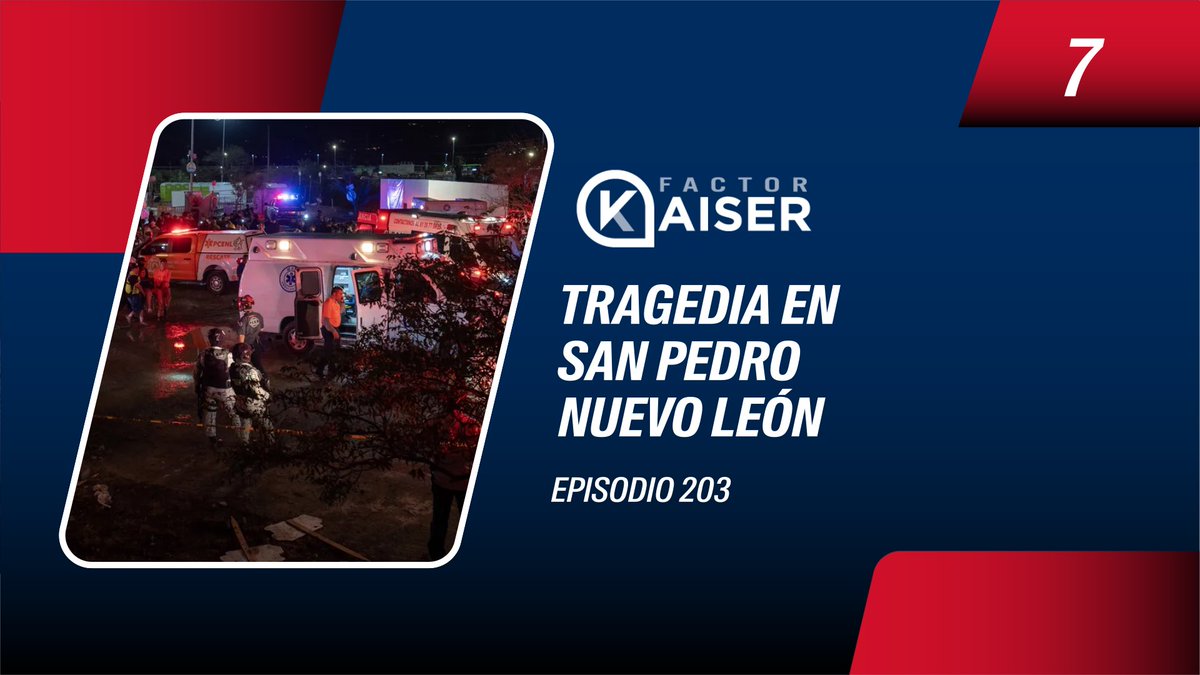 Ojalá se haga JUSTICIA por la tragedia de esta semana en San Pedro, en la que 9 personas perdieron la vida innecesariamente Tema 7 de 10 en LAS 10 EN 10 de esta semana en @factor_kaiser AQUÍ 👇🏼 youtu.be/XToWGzENcAk?si…