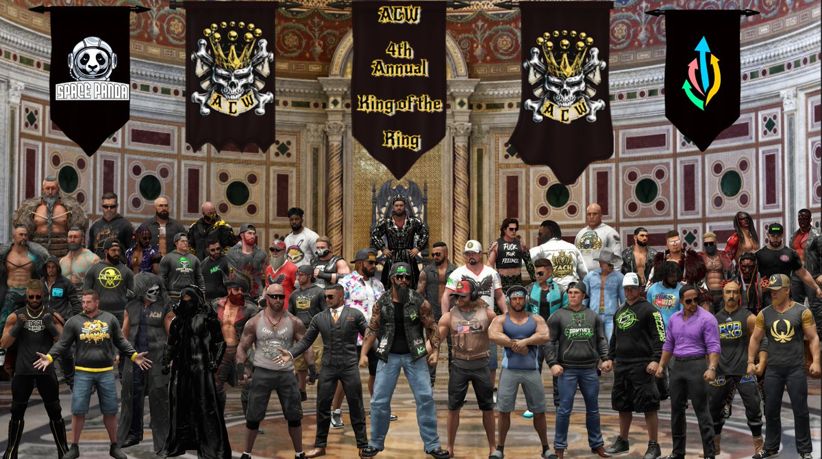 Grim420gaming (@grim420gaming) on Twitter photo Tomorrow Afternoon!!!
Come see the Biggest and Baddest Wrestling Tournament of the Year!!!
Sponsored <a href="/DrinkFreshenUp/">Freshen Up Energy</a>
Partnered <a href="/SpacePandaDelta/">Space Panda</a>
Grim420 Proudly brings to you
The 4th Annual ACW King of the Ring
48 Superstars battle for the Crown !!!! Tomorrow Afternoon!!!
Come see the Biggest and Baddest Wrestling Tournament of the Year!!!
Sponsored <a href="/DrinkFreshenUp/">Freshen Up Energy</a>
Partnered <a href="/SpacePandaDelta/">Space Panda</a>
Grim420 Proudly brings to you
The 4th Annual ACW King of the Ring
48 Superstars battle for the Crown !!!!