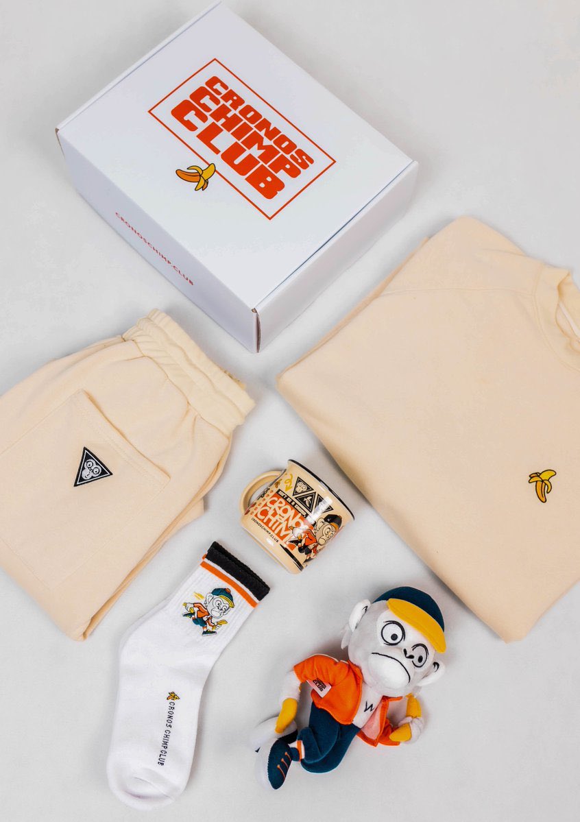 The best merch in the space from on OG <a href="/cronosapp/"></a> proj🔥 Join <a href="/CronosChimpClub/">Cronos Chimp Club (Official)</a> if you want some of these dope and quality merch. 🎉🥳

#CronosChimpClub #ChimpsRoamTogether
#CronosOG
#CronosNFT #FFTB #CroFam