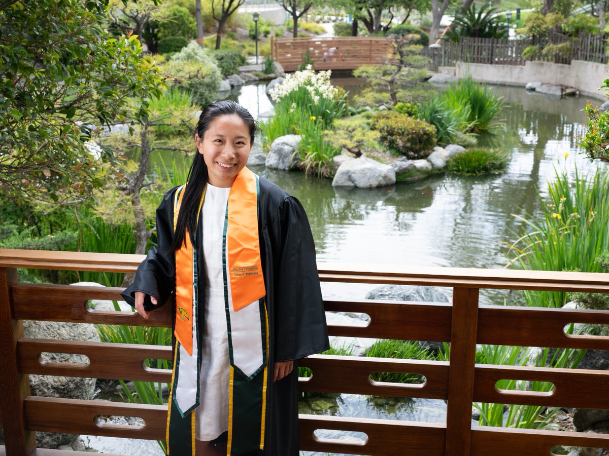 calpolypomona's tweet image. Susanna Eng didn't just find her community at CPP, she helped build it.
The civil engineering #CPPgrad left room in her rigorous academic schedule to help build a weightlifting club from less than a dozen members in 2022 to nearly 100 in 2024.
More: bit.ly/3WQjZoZ