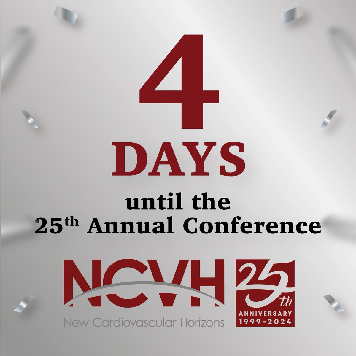 NCVHonline's tweet photo. Four days and counting! We can't wait to connect and collaborate! Register or find the agenda at https://t.co/cCEMe3ErY3. #ncvh2024 #25yearsofncvh https://t.co/FxqejDW0XB