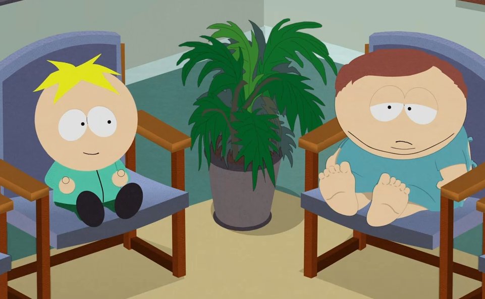 Puuuush77's tweet photo. #Butters proud and happy of helping to find a ozempic for Cartman's weight lose. Butters always wants to help Eric! #Cartters #Buttman #spButtman #spCartters #Ozempic #Cartman https://t.co/ZiaCbTi4nh