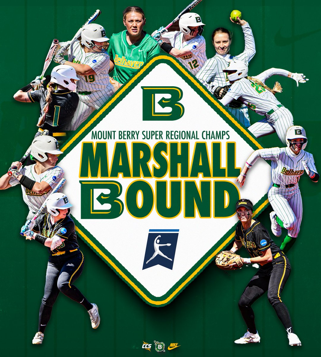Belhaven Blazers (@belhavenblazers) on Twitter photo ππππ π'πΌππ ππ ππΌππππΌππ
The Blazers are headed to their first-ever NCAA Division III World Series!
#GoGreen | #d3sb | <a href="/BelhavenSB_/">No. 12 Belhaven Softball</a> ππππ π'πΌππ ππ ππΌππππΌππ
The Blazers are headed to their first-ever NCAA Division III World Series!
#GoGreen | #d3sb | <a href="/BelhavenSB_/">No. 12 Belhaven Softball</a>