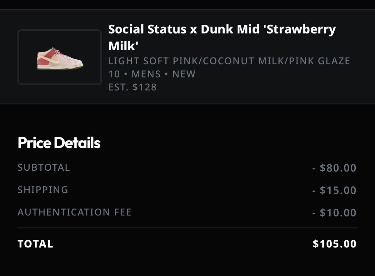 Didn’t think homie was going to accept the offer. But shit not mad. $105 for them 🔥 I’ll take it