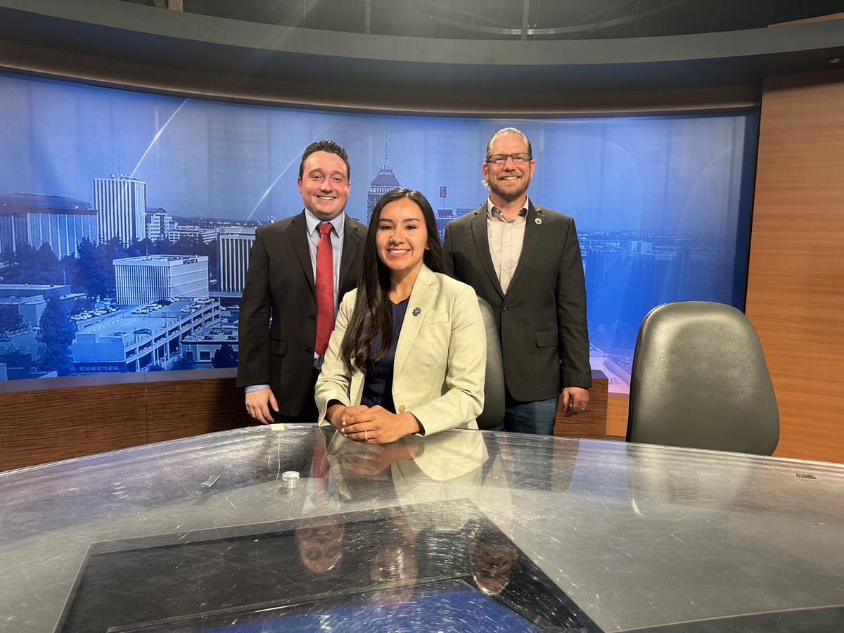 MaddyInstitute's tweet photo. 📺 New Maddy Report with @District1Perea and @NathanMagsigCA airs this Sunday at 10 AM on ABC30. 

📻 This Sunday's Valley Views radio show with @Fresno_Chamber's President/CEO Scott Miller will air at 10 AM on Newstalk 580AM/105.9FM (KMJ). https://t.co/OUftJxfEut
