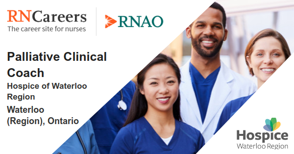 A new job just posted on RNCareers.ca Hospice of Waterloo Region: Palliative Clinical Coach ow.ly/iJNa105ulUS #NursingJob #RNcareers