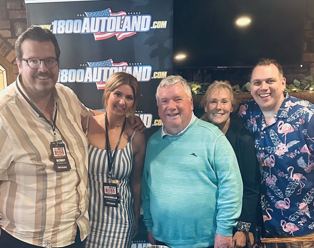 RobbyBridges's tweet image. John Cafferty &amp;amp; The Beaver Brown Band, Gary US Bonds and Team Boss kicking off summer at shore in a big way!! 🌊 📻 💥 #robbyandrochelle #teamboss #summerblastoff #jerseyshore