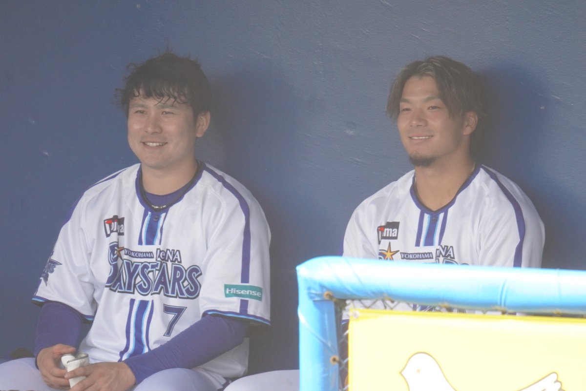 さのちの見れるの嬉しい🥹🩵
#佐野恵太
#知野直人
#baystars