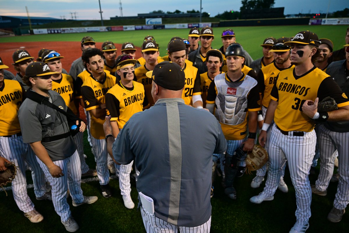 MACSports's tweet image. Championship bound for the first time since 2016!

@WMUBaseball | #MACtion