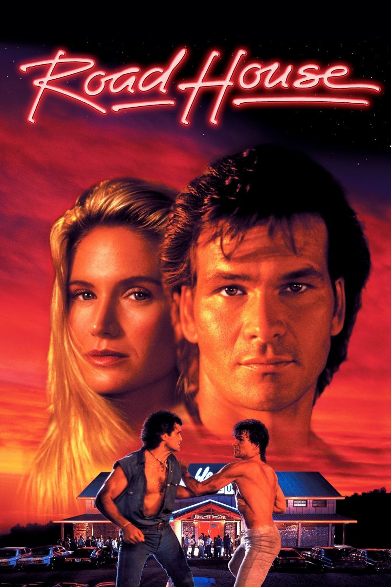 Thank you @alamostl It was great to see Road House on the big screen. Watching Patrick Swayze battle @MarshallRTeague on the big screen was epic. I enjoyed all the Swayze trailers and commercials. #RoadHouse35 #RIPPatrickSwayze #ActionTwitter