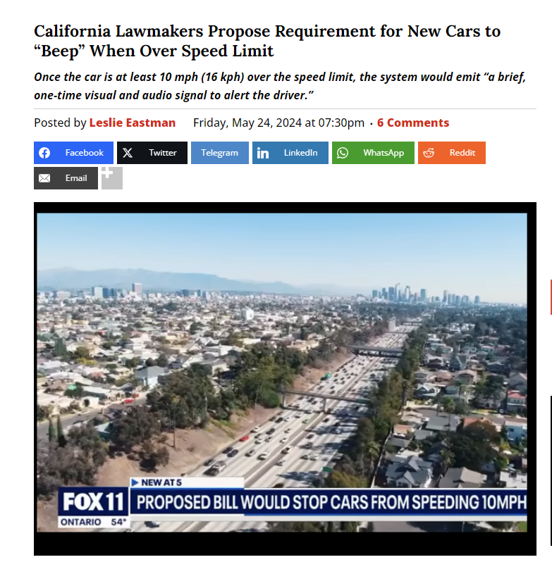 DEMOCRATS are the most annoying toddlers on the planet 26,000 car glass smashing's P/YEAR in San Francisco but Scott Wiener the TODDLER from San Francisco wants cars to beep if they are over the speed limit How about we beep when you say something MOFO legalinsurrection.com/2024/05/califo…