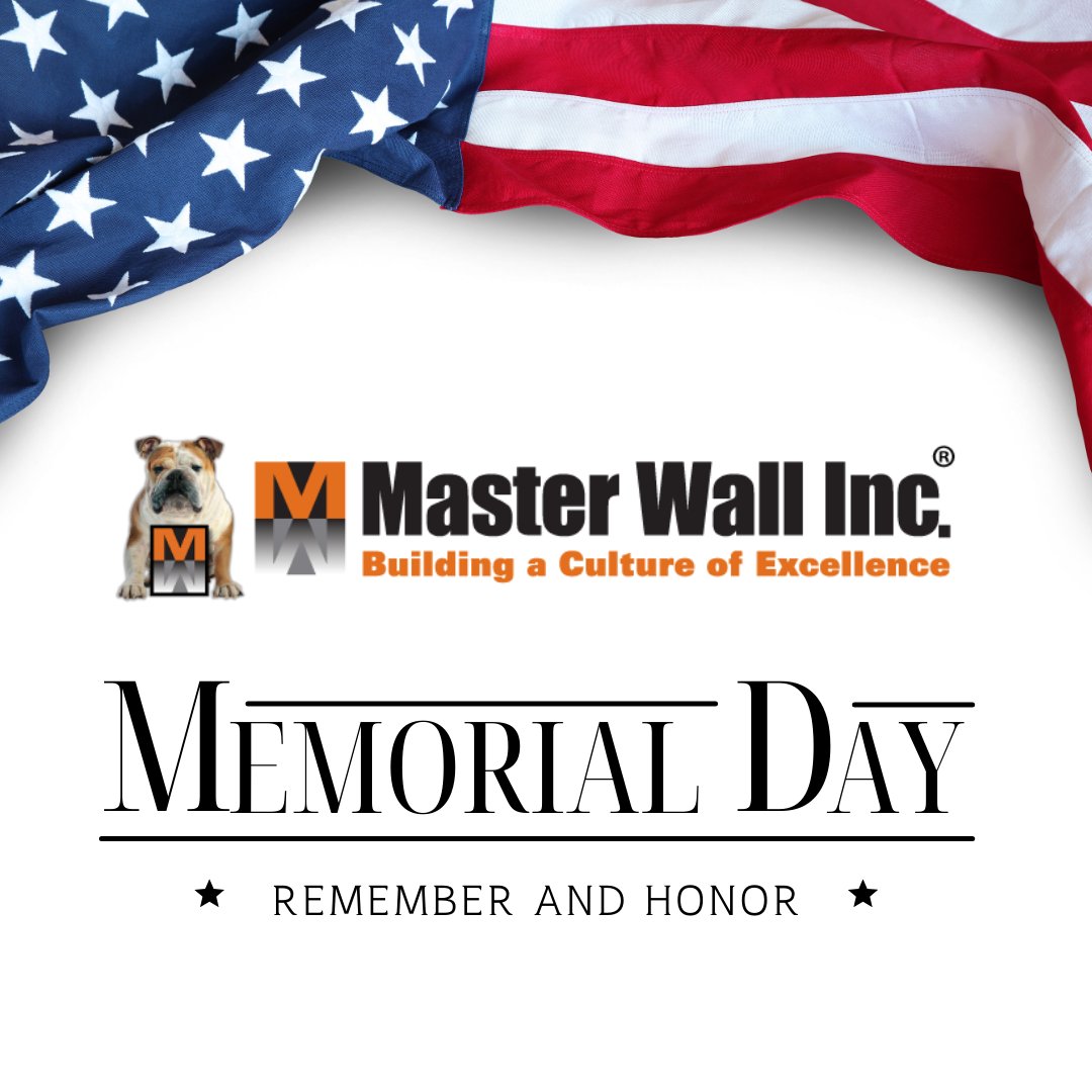 In observance of Memorial Day, we will be closed on May 27th. We take this day to remember the brave men and women who gave their lives for our freedom.  We wish you all a happy and safe Memorial Day!