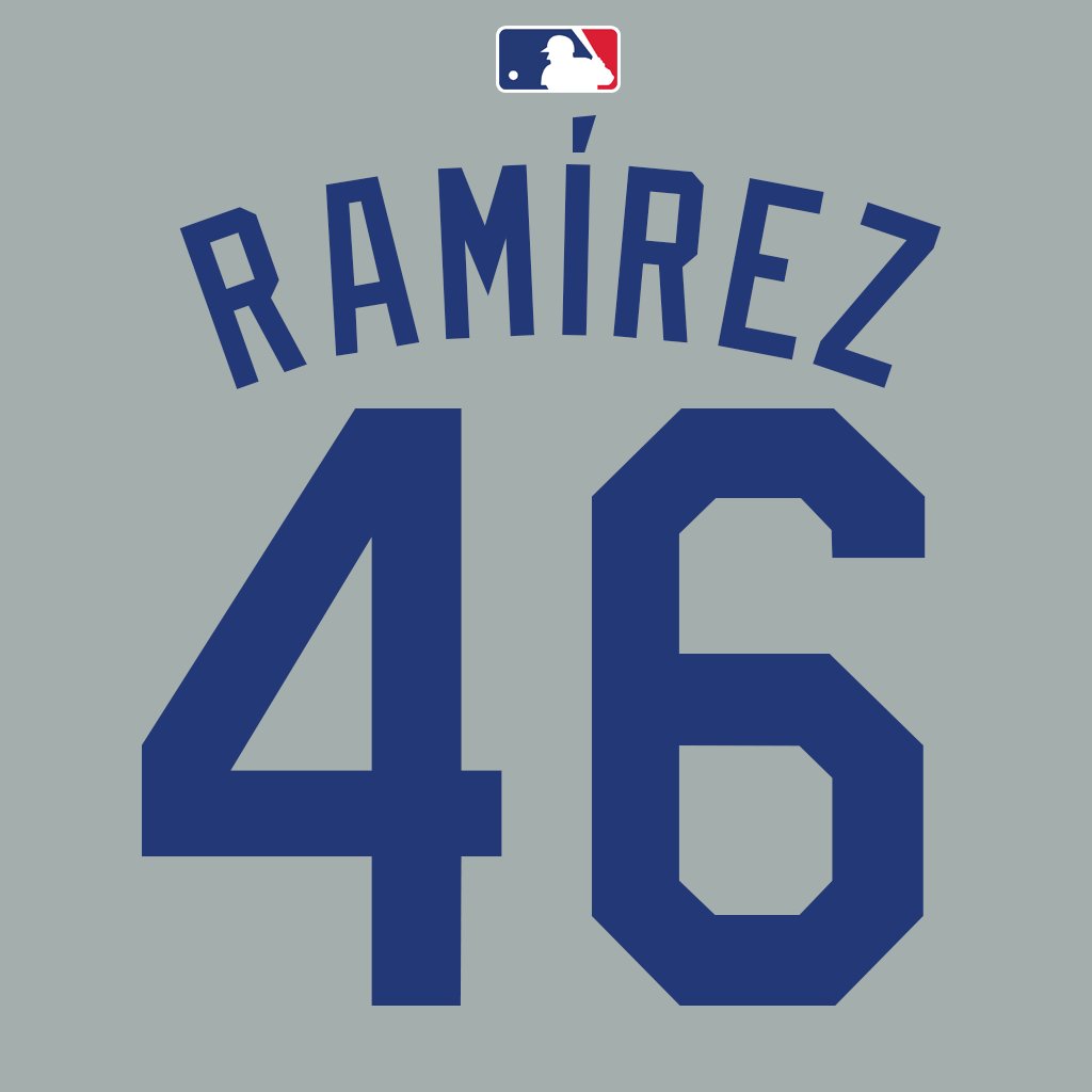 NumbersMLB's tweet image. RHP Yohan Ramírez is wearing number 46. Last worn by RHP Wander Suero in 2023. #Dodgers