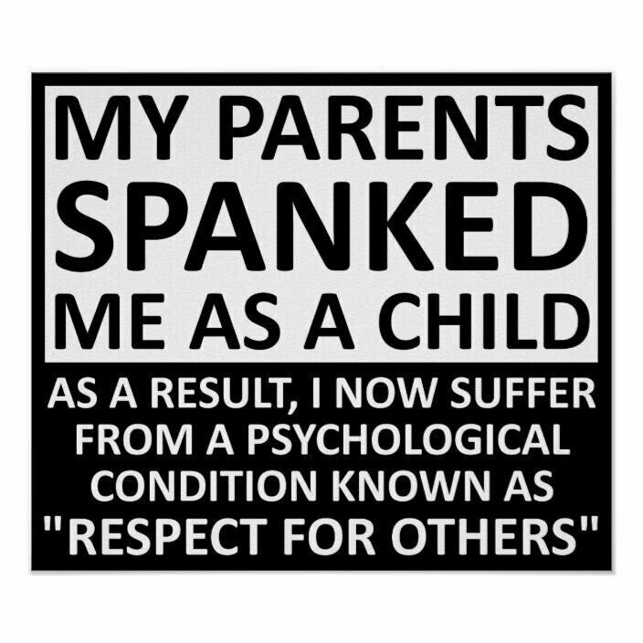Did your parents discipline you with a spanking ?
#HIAW