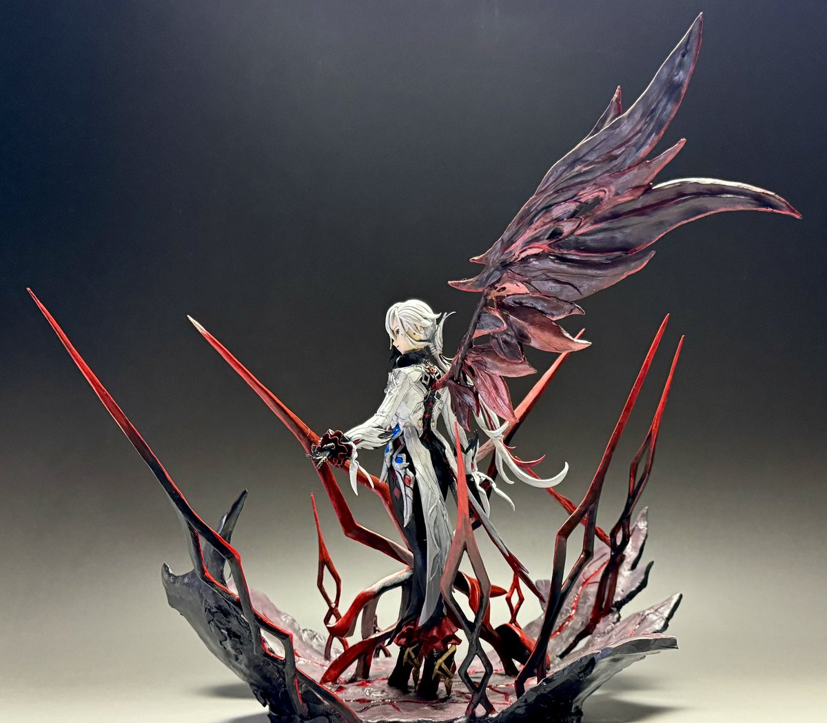 原神】アルレッキーノ（お父様お胸が！）のフィギュアを作ってみた②