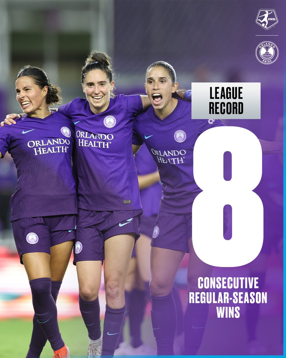 Into the history books ✍️

Orlando's eight consecutive wins is a new league record!