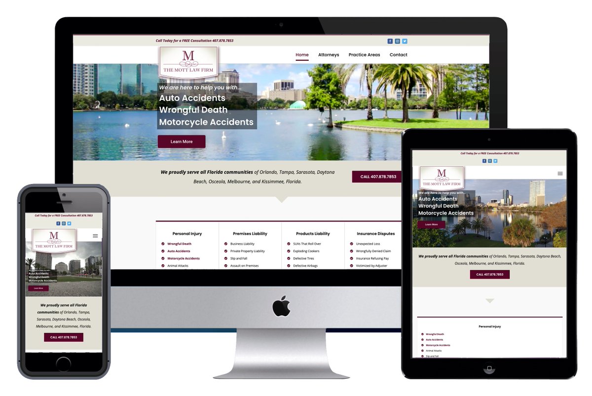 DepecheCodeInc's tweet image. 🚀 A #DepecheCode Client Showcase! Transforming ideas into reality: the story behind The Mott Law Firm&apos;s website. 🌟 Explore the journey at mottlawfl.com #webdevelopment #websitedevelopment #wordpress #wordpressdevelopment #websitedesign #webdesign