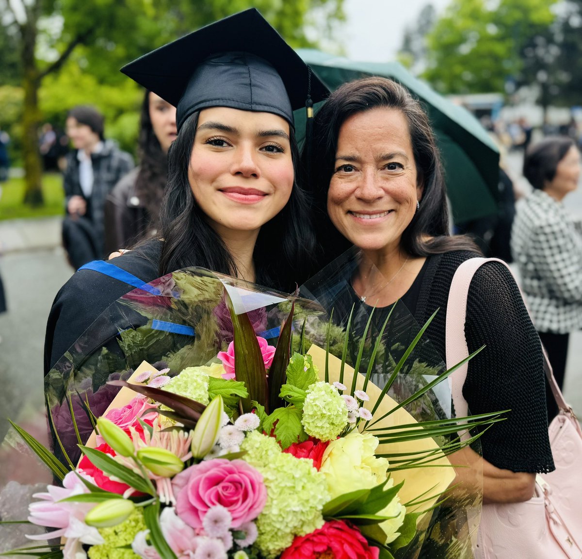 Super duper proud of our beautiful, smart and incredibly kind KK—Kaylene—upon her graduation from @UBC today with a Bachelor of Arts in sociology. Cheering you on as you start this next phase in your life. 🙌🏾 You make us so proud.❤️❤️
