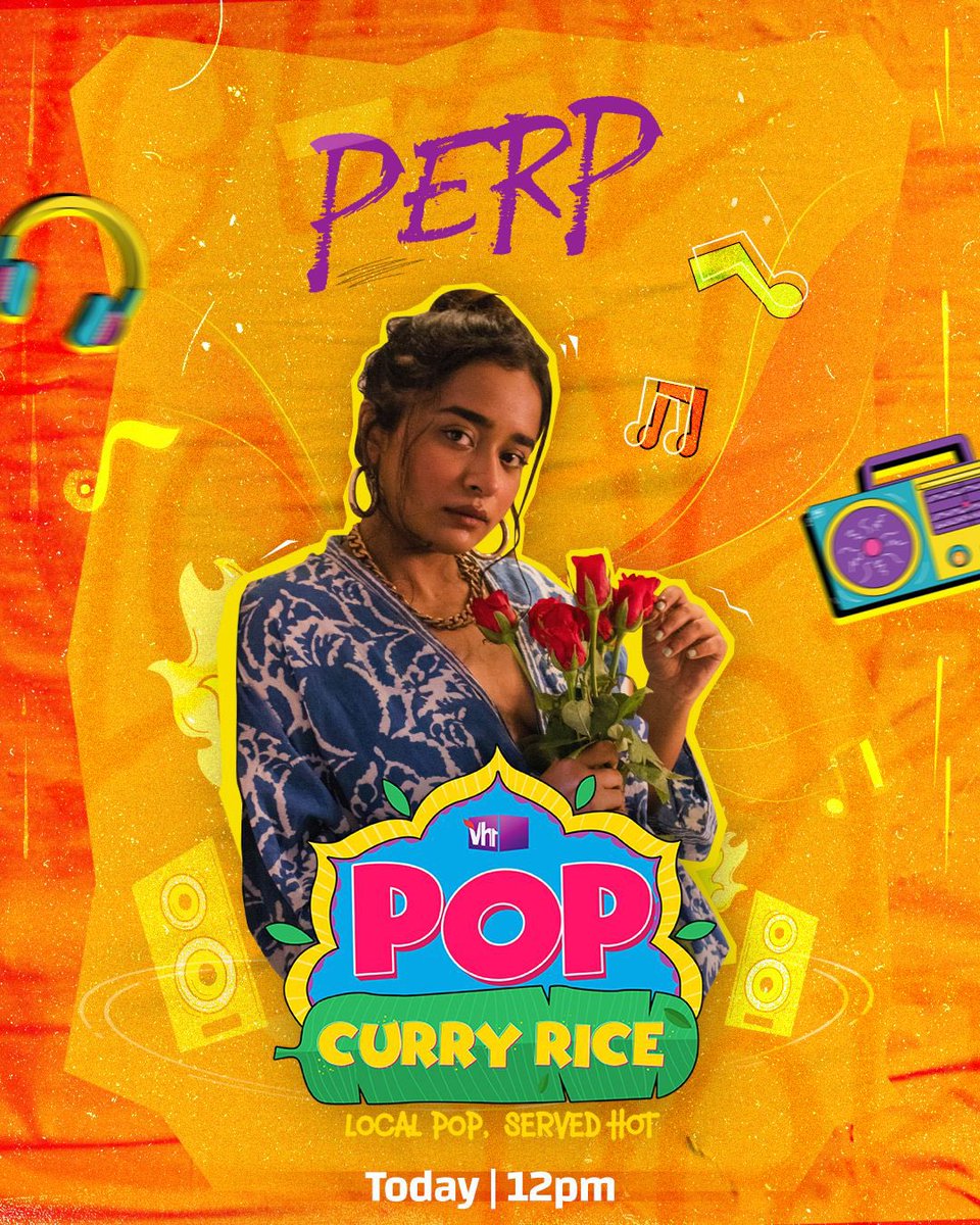 Something’s cooking on #Vh1PopCurryRice 🍚🎷, and Perp is a part of it! 👀❤️

Tune in to #Vh1PopCurryRice at 12 PM today to catch some popping music! 🎶🔥

#Vh1India #GetWithIt #PopCurryRice #LocalPopServedHot #Perp