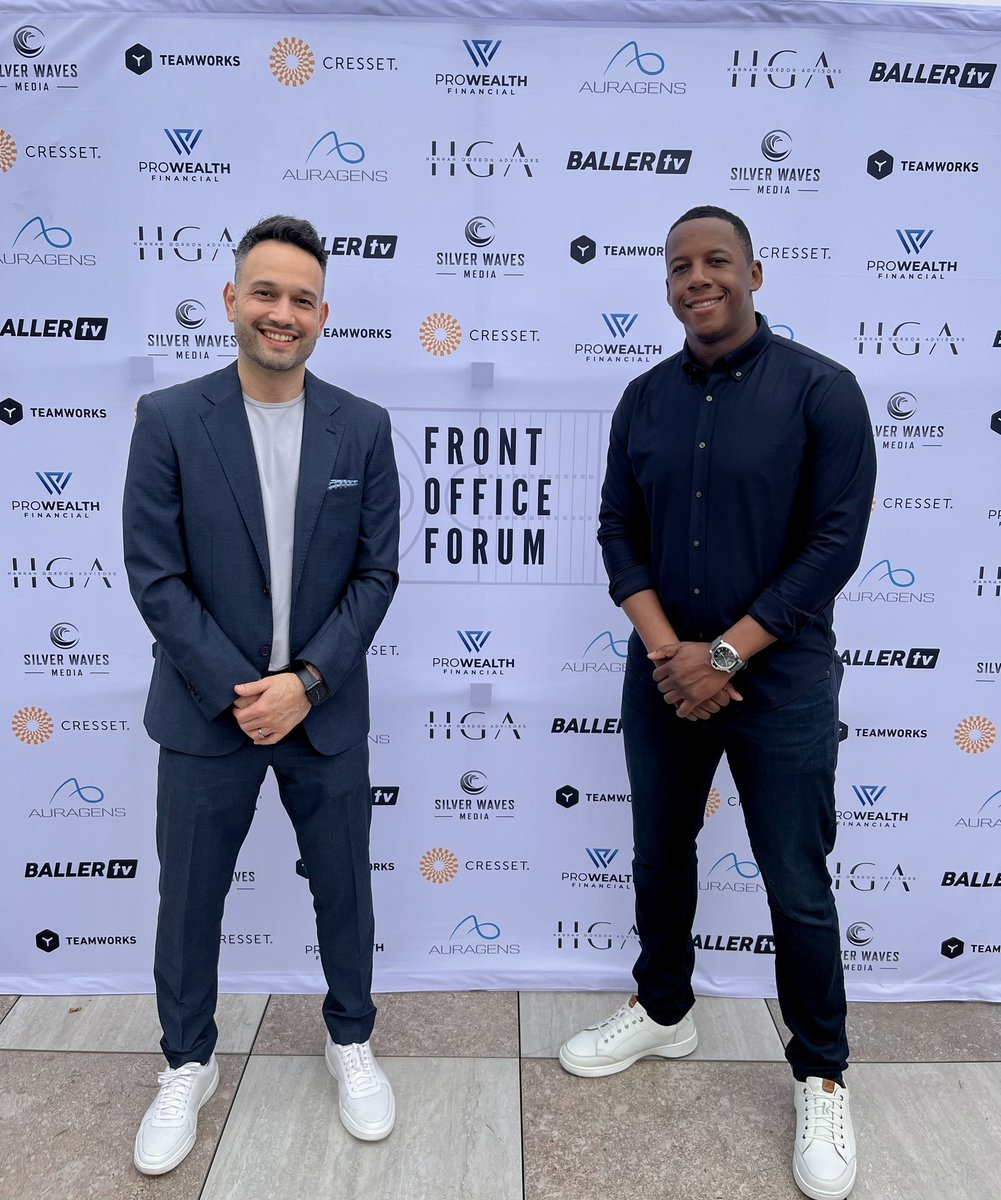 Successful 3rd Annual Front Office Forum. Thank you to all the sponsors, participants and speakers. We brought together so many talented individuals in sports to learn and connect.