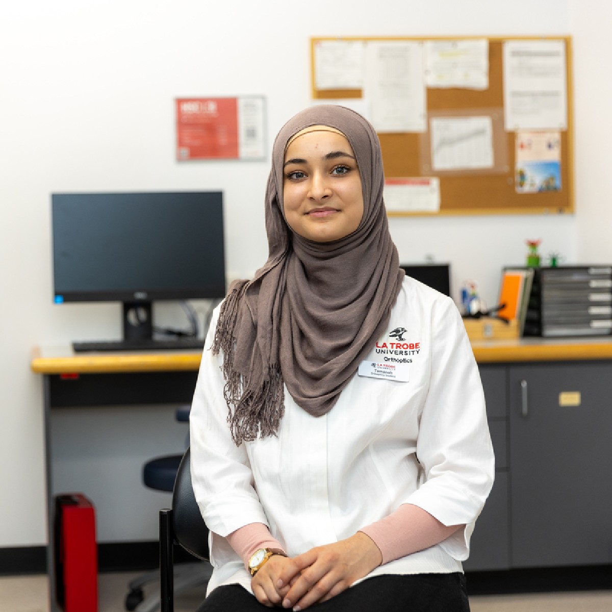'I don't think I would have gone to university without the scholarship. It’s made me happy, it’s made my family happy, it’s become a beacon of hope for us.' Tamanah's story demonstrates the life-changing impact of the La Trobe Scholarship Fund: now.latrobe/3ysXigv