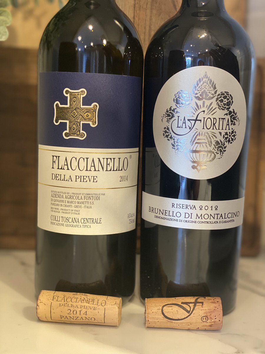 🍷🍷 HBD <a href="/Ahachey101/">Andrew</a> #tuscanfridays #flaccianello2014 #fiorita2012 #riserva #sangiovese #montalcino #chianticlasico #fontodi <a href="/FioritaLa/">La Fiorita</a> <a href="/MTLWINEGUY/">MTL WINE GUY🍷🇮🇹</a> <a href="/ChiantiNews/">Chianti Classico News</a> <a href="/ConsBrunello/">Brunello Montalcino</a>