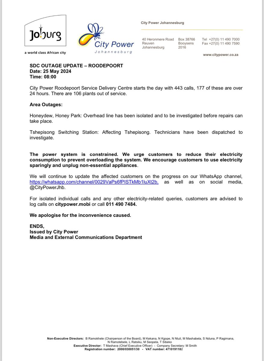 @CityPowerJhb tweet media