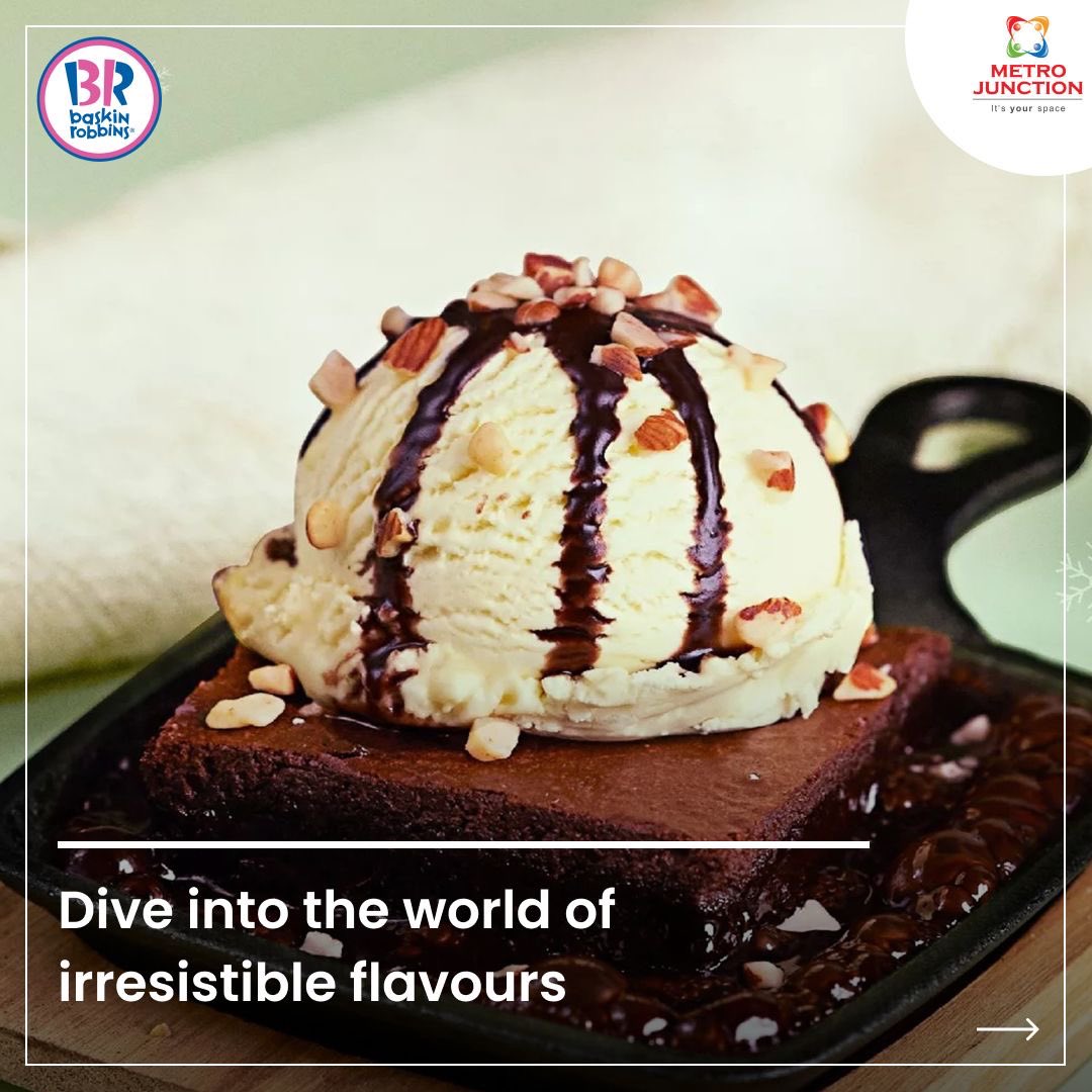 Enjoy the sweet ride of deliciously cooked food at the #MetroJunctionMall with our #WeekendJunction.

Stay tuned for more.

#AtOurJunction #Food #FoodLovers #FoodBloggersIndia #BelgianWaffle #CafeCreme #BaskinRobins