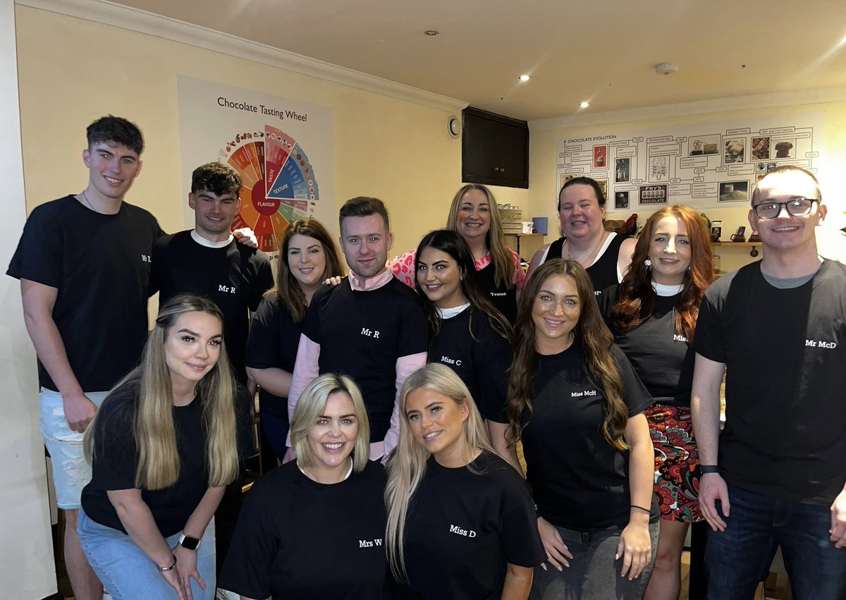 Brilliant time at the Chocolatarium with #StrathBudEd 🍫