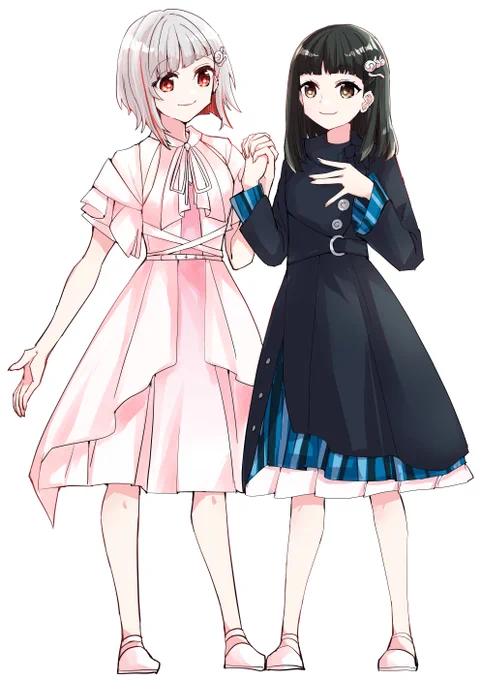 綴理先輩とsskさん(千葉公演の小泉さんのフラスタに描かせていただいたもの)高さ120㎝×横85㎝ 