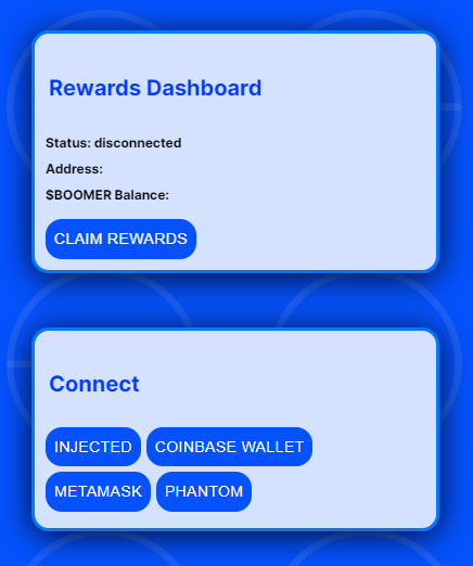 BABY BOOMER $BOOMER REWARDS TRACKER AND DASHBOARD IS LIVE!

$BBBOOM on @base #basememecoins