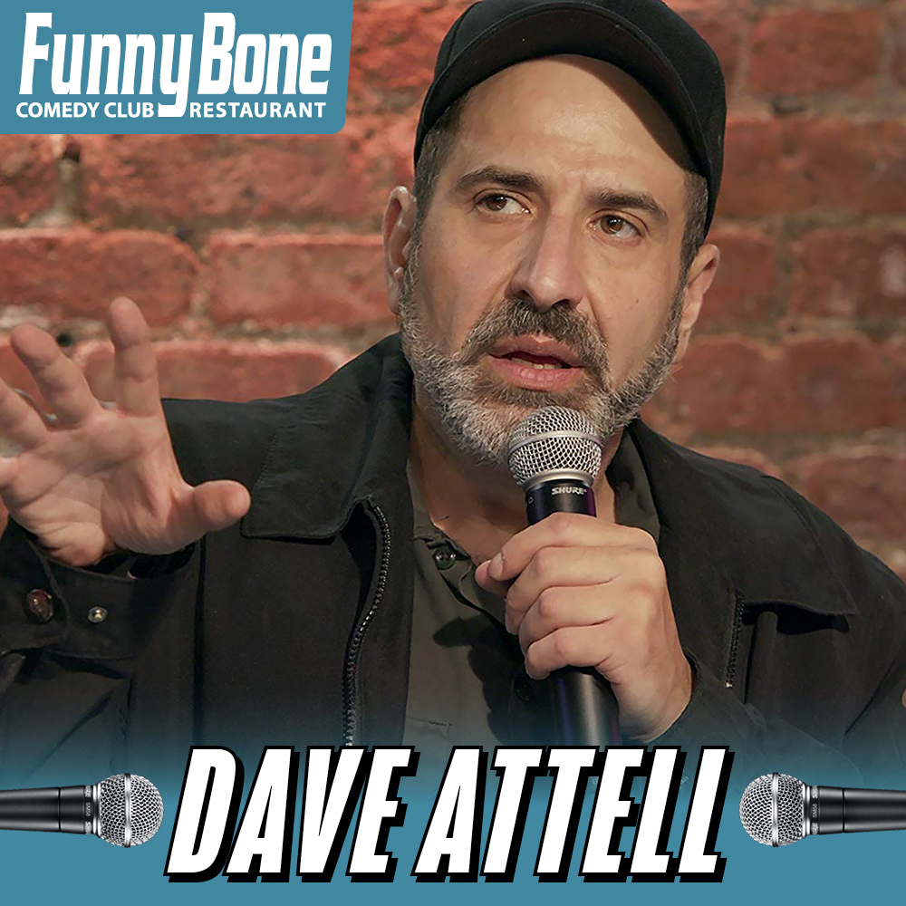 Dave Attell is coming to Albany!
🎙️ May 31 &amp; June 1