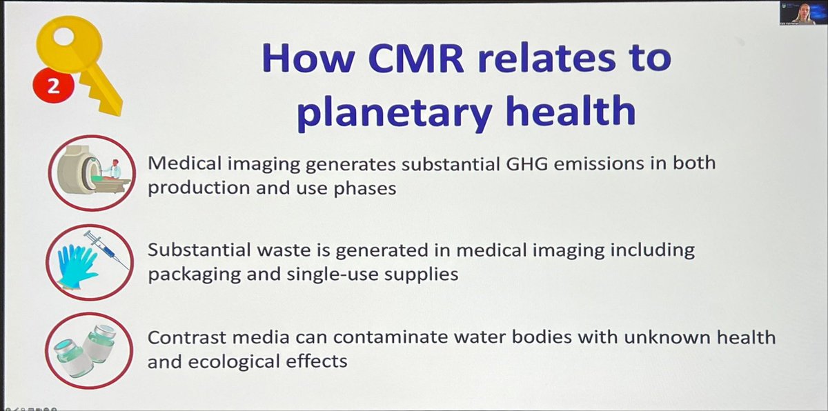 Prof Kate Hanneman teaching us how cardiac MR affects Planetary health! #ANZCMR #CMRA24