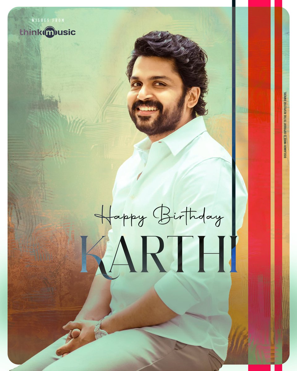 Happy birthday @Karthi_Offl, wishing you a year filled with cinematic brilliance and memorable performance ✨️🎉🎁 #HBDKarthi