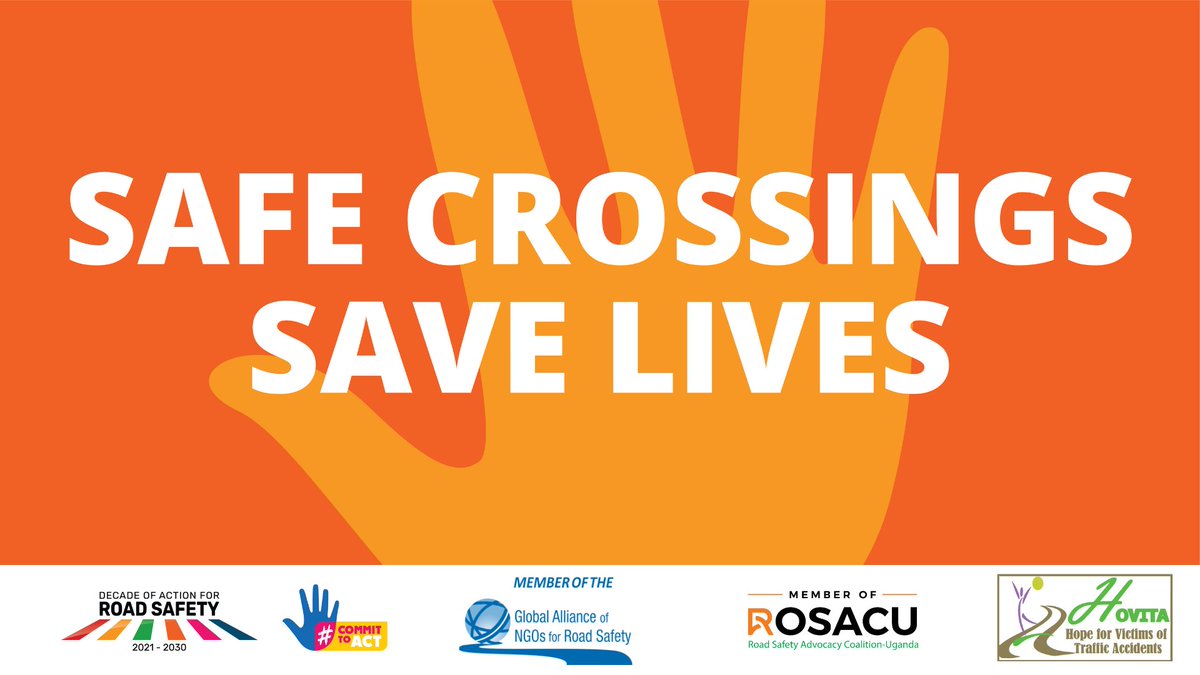 Uganda lost more than 1,700 pedestrians in road crashes in 2023 and most of these people were hit to death in built up areas and highways trying to cross the road. This calls for safe crossing points. #CommitToAct #MobilitySnapshot