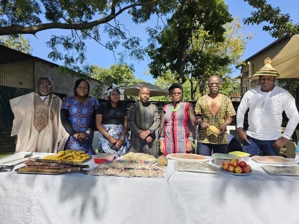 🎊🌍Celebrating #AfricaDay ! Yesterday, our staff brought their A-game in stunning African attires & a delicious spread of traditional dishes at our potluck lunch. We're proud of our continent's rich heritage & committed to brighter futures for all African children.