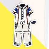 「pants suspenders」 illustration images(Latest)